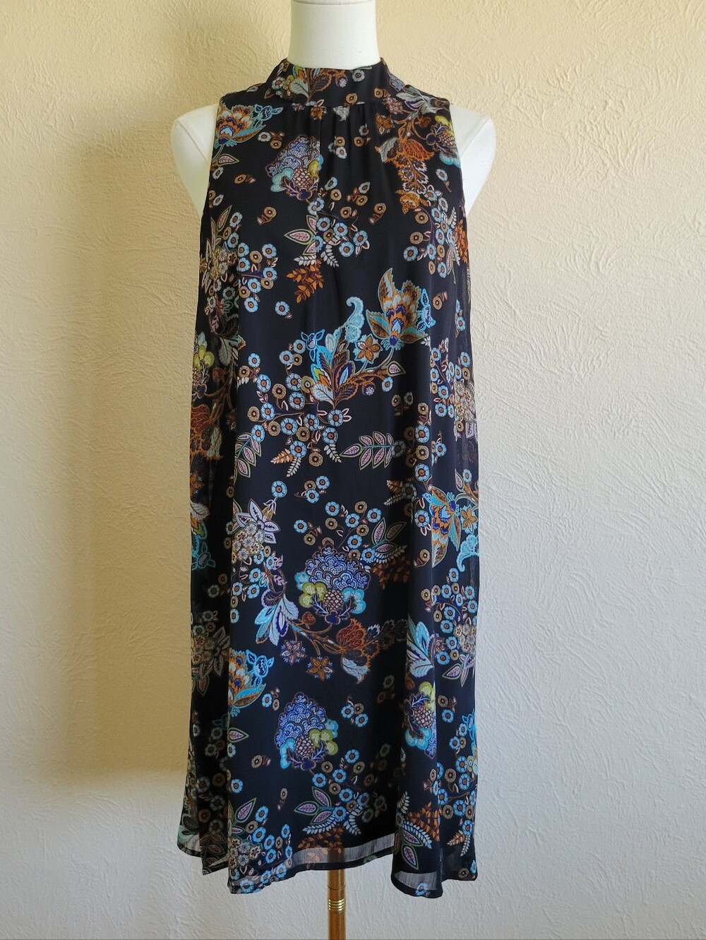 Tommy Hilfiger | Boho Mock Meck Swing Dress